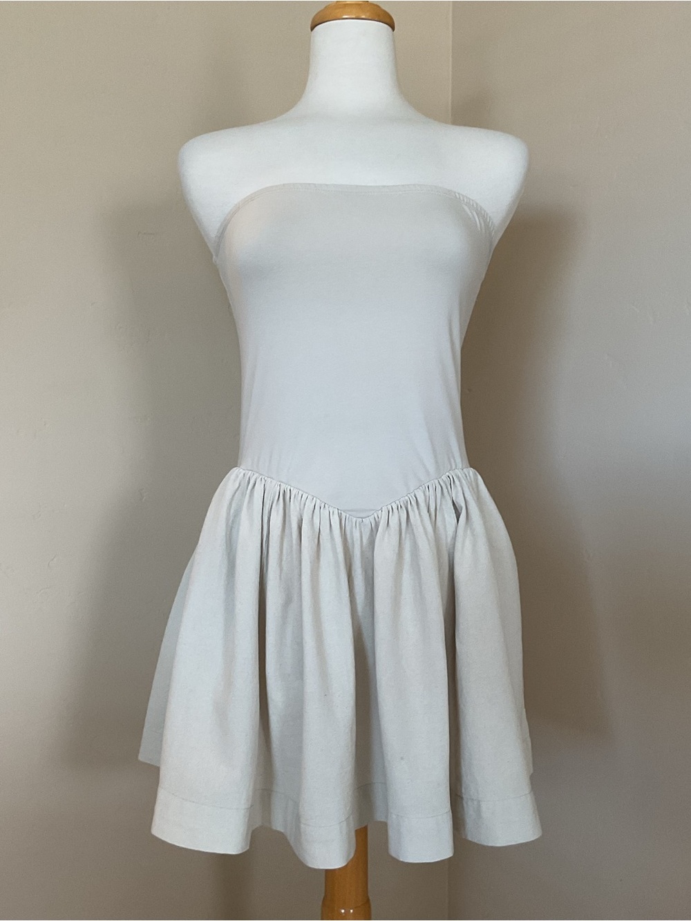 Free People Onda Mini Dress Beige Size M